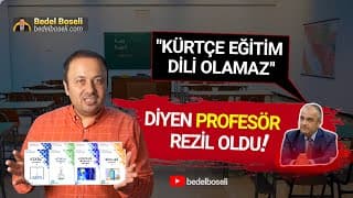 Profesorê ku got Kurdî ji bo perwerdeyê ne bes e wiha şermezar bû